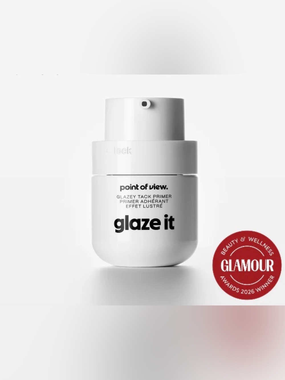 Point of View Glaze It Glazey Tack Primer – White